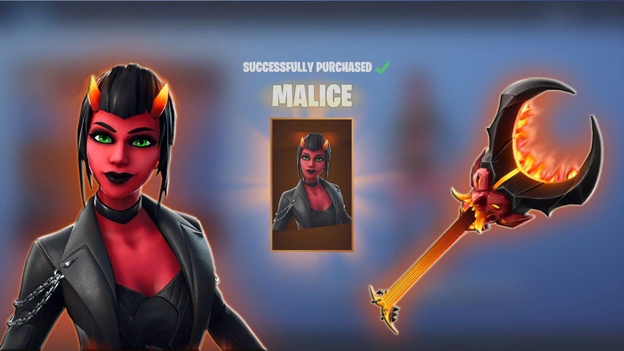 1280x720 Malice Fortnite wallpaper, Desktop