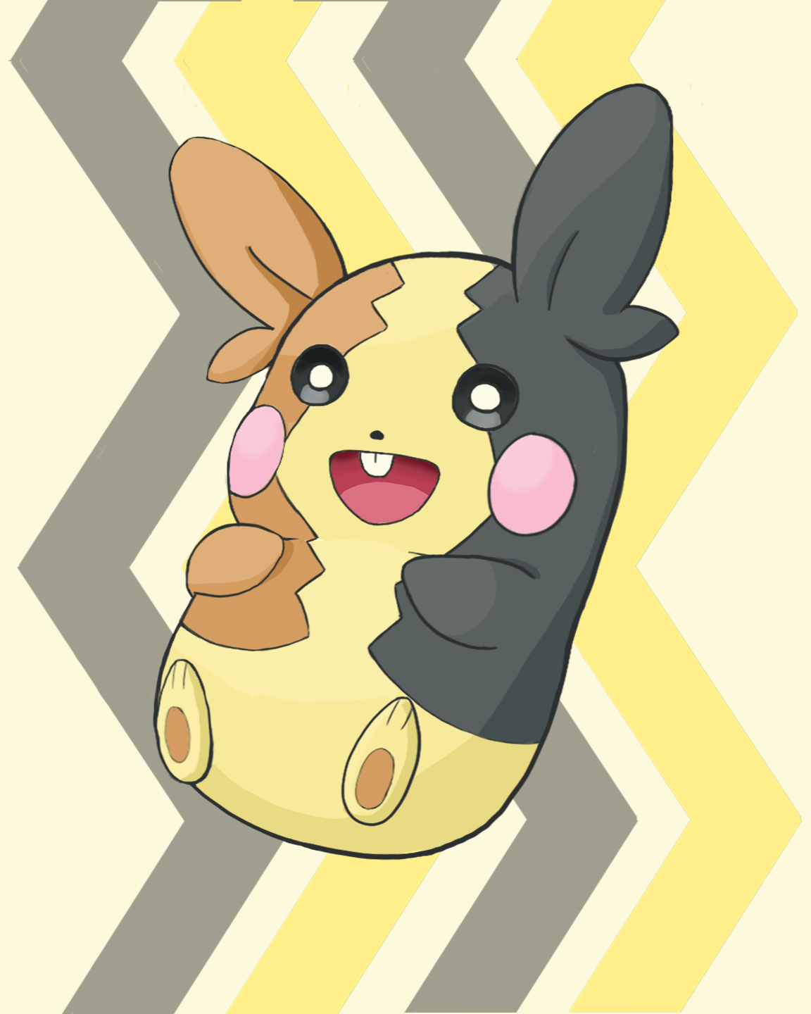 1160x1440 Morpeko Wallpaper Poster, Phone