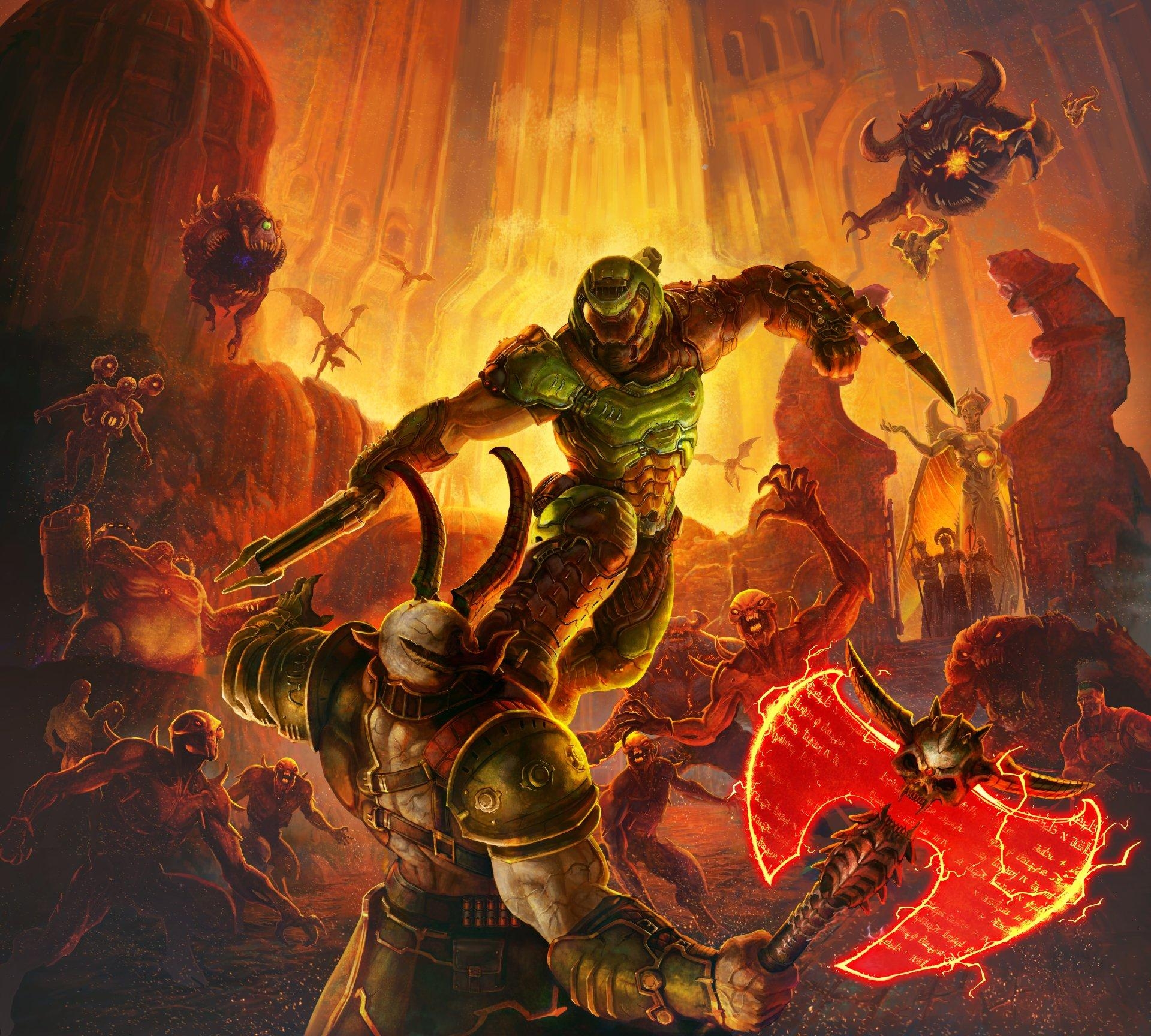 1920x1730 DOOM Eternal HD Wallpaper, Desktop