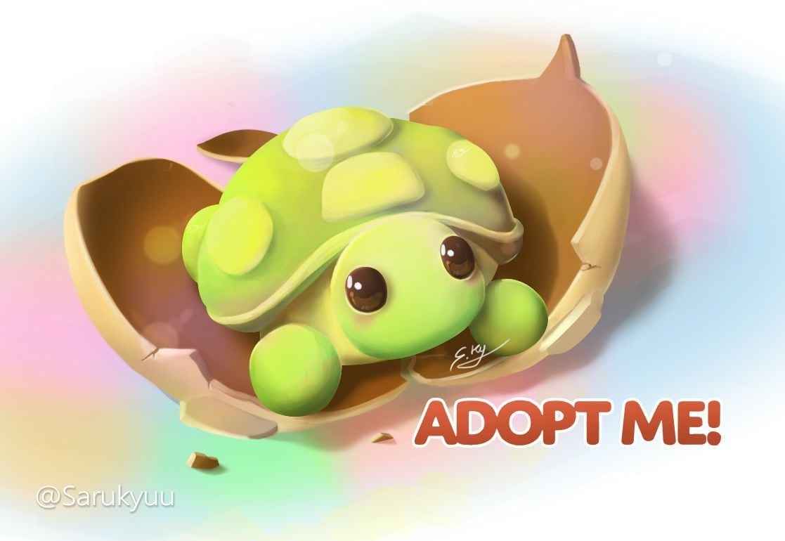 1120x770 Sarukyuu - Still in the making but here is some fanart of Adopt Me! pets Happy #PortfolioDay!. Pets drawing, Cute tumblr wallpaper, Roblox, Desktop