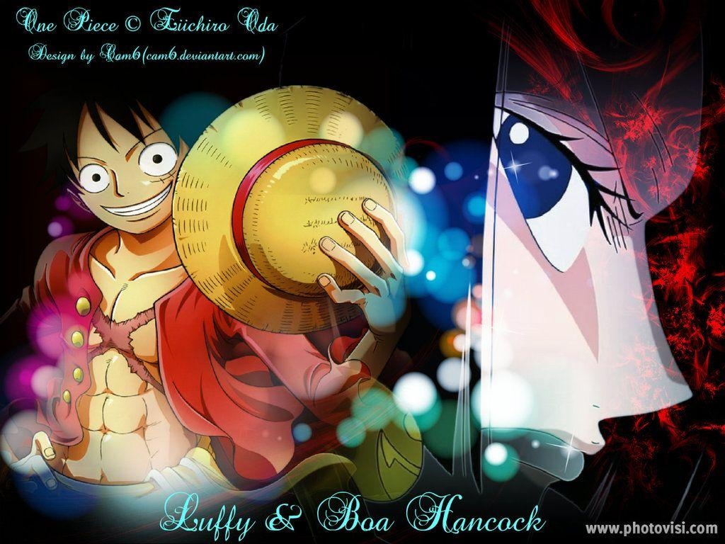 1030x770 One Piece Wallpaper: (Luffy and Boa Hancock 3), Desktop