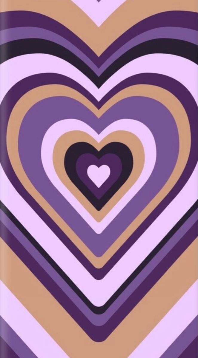 670x1200 Heart pattern, Phone