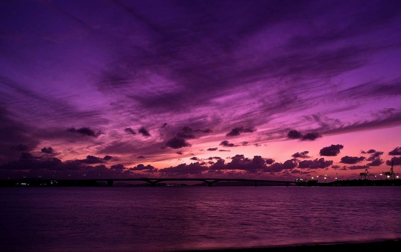 1280x810 Purple Sky Wallpaper Free Purple Sky Background, Desktop