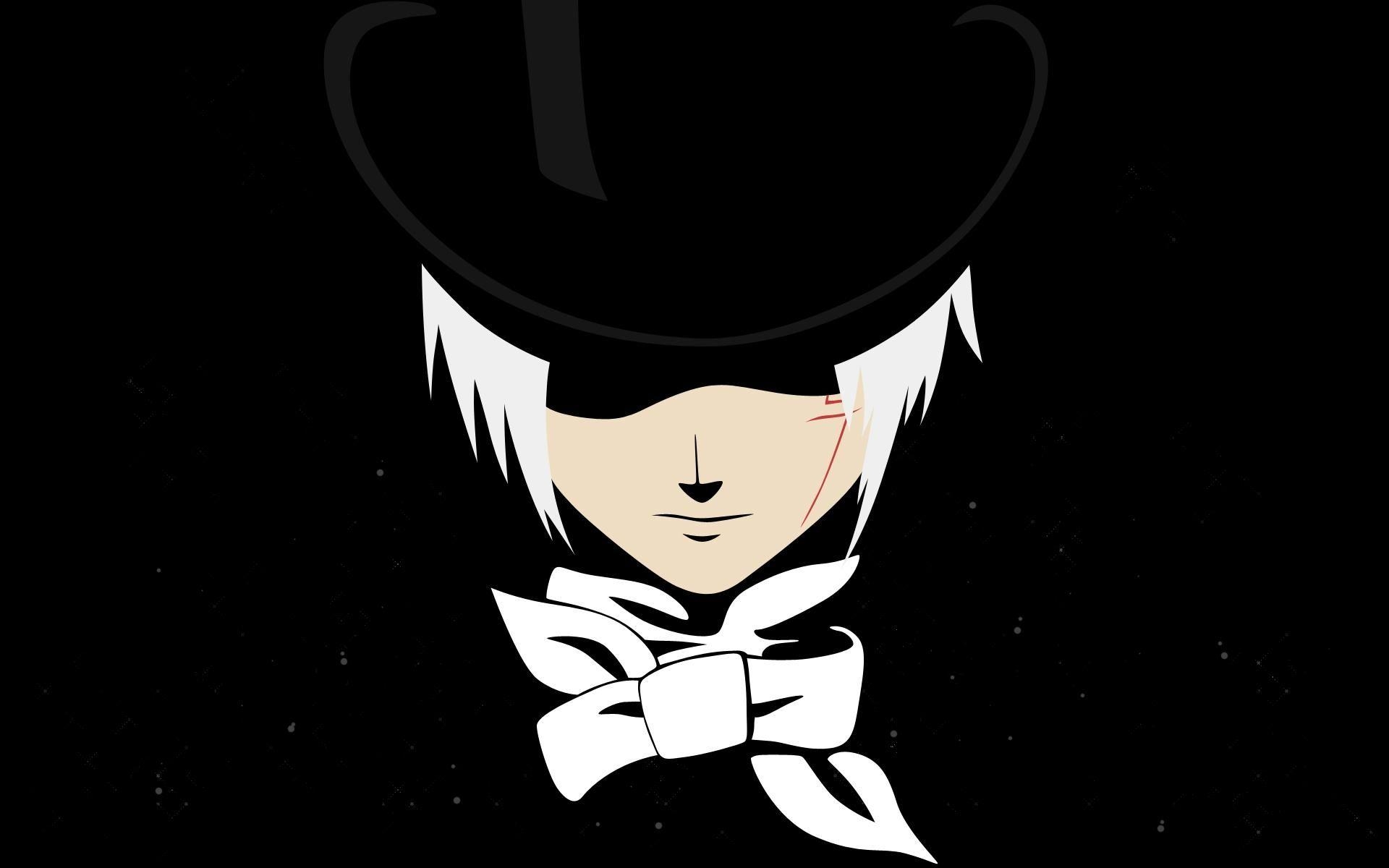 1920x1200 Wallpaper, illustration, monochrome, anime, space, Gentleman, Desktop