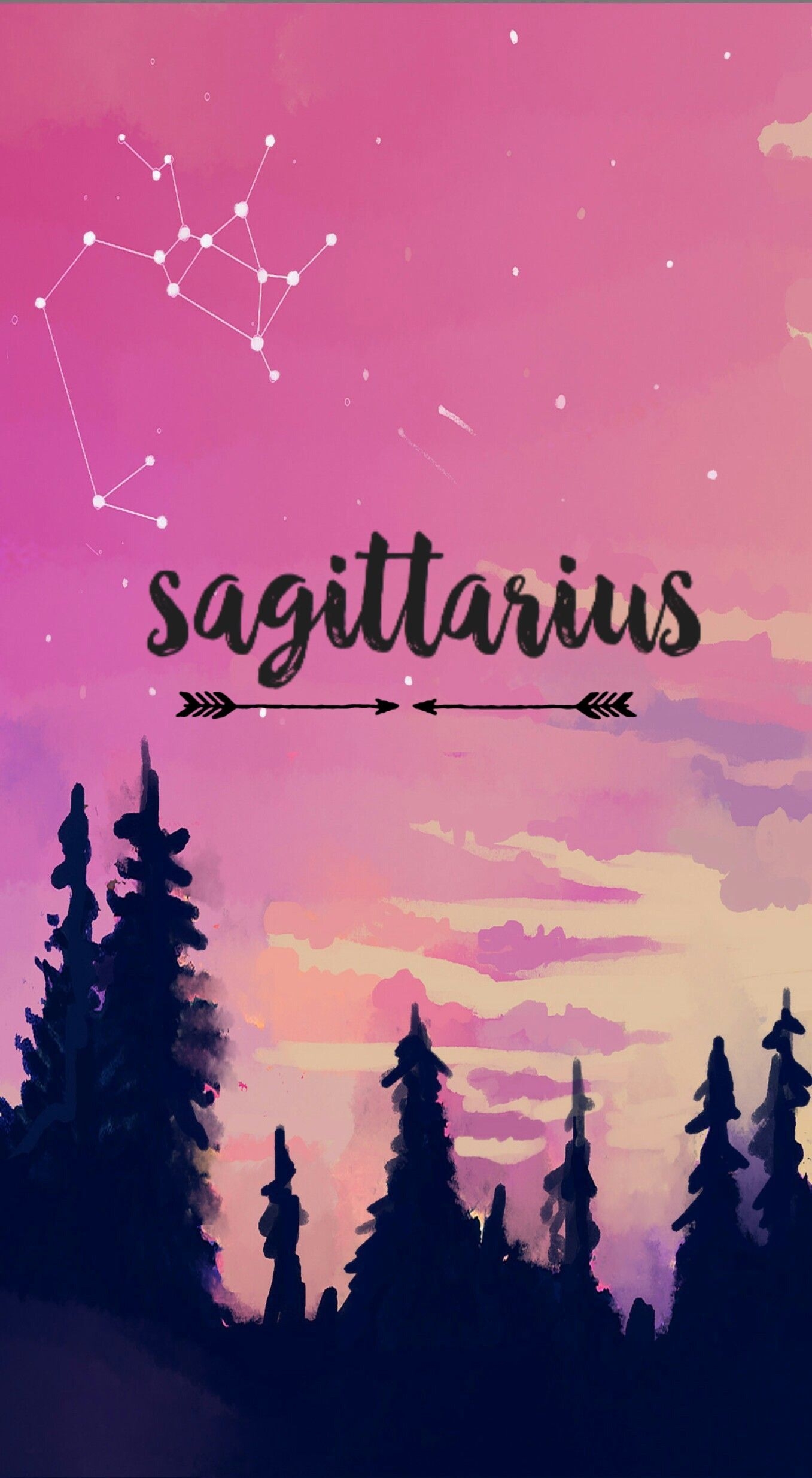 1360x2470 Sagittarius Aesthetic Wallpaper Free Sagittarius Aesthetic Background, Phone