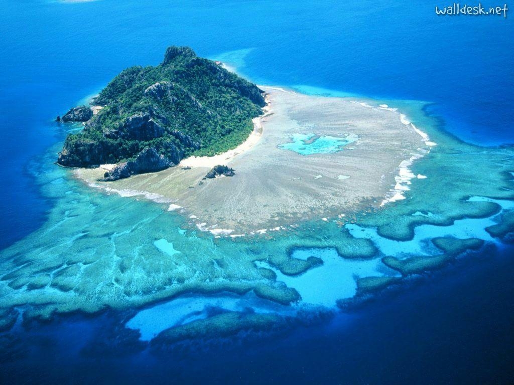 1030x770 Wallpaper Monuriki Island, Mamanucas, Fiji, papeis desktop image, Desktop