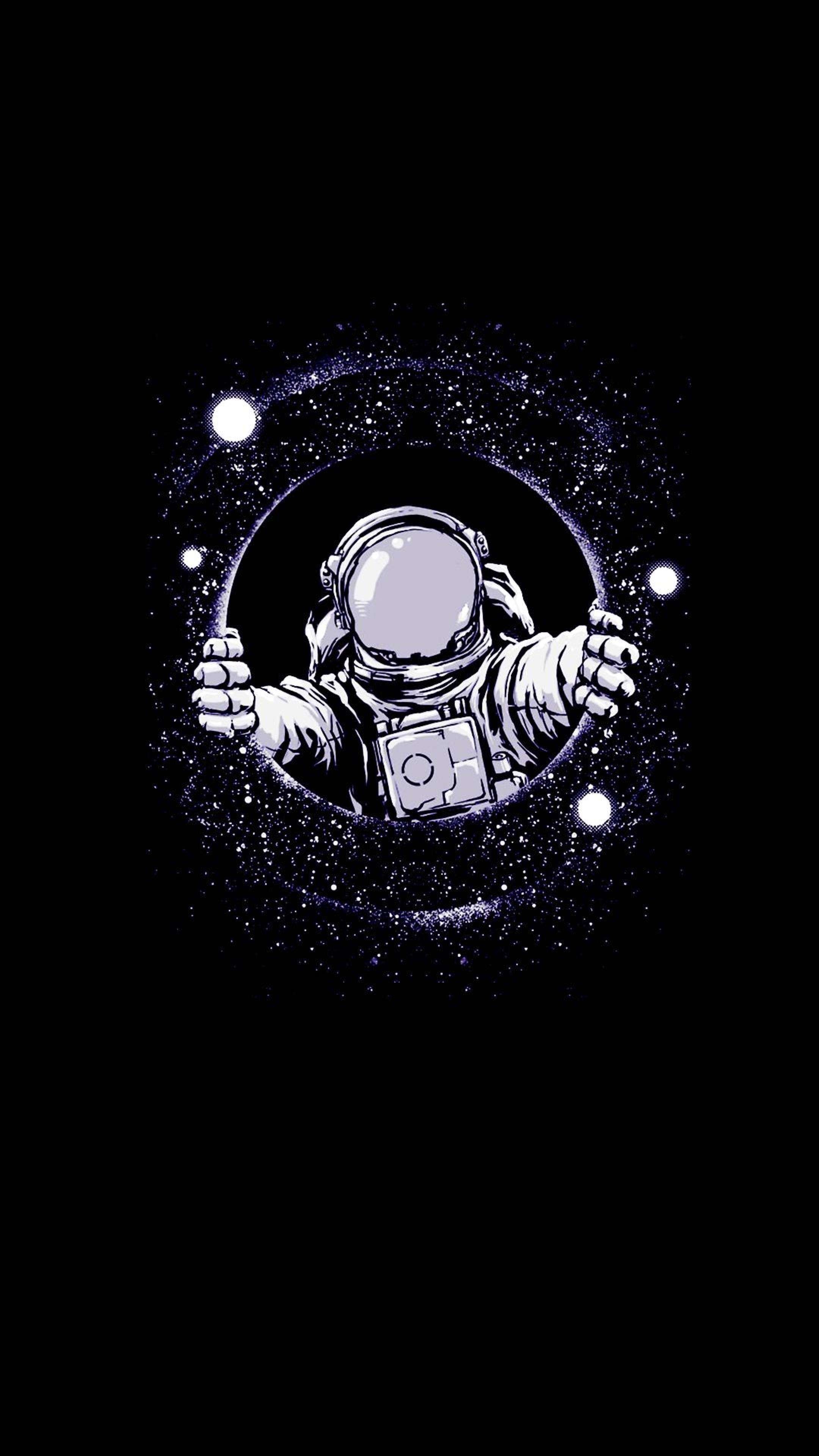 2160x3840 Aamoled Astronaut 4K Phone Wallpaper, Phone