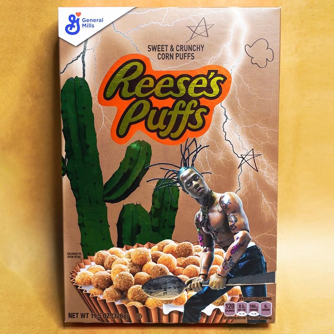 1080x1090 HYPEBEAST on Twitter. Travis scott, Reese's puffs, Vintage halloween, Phone