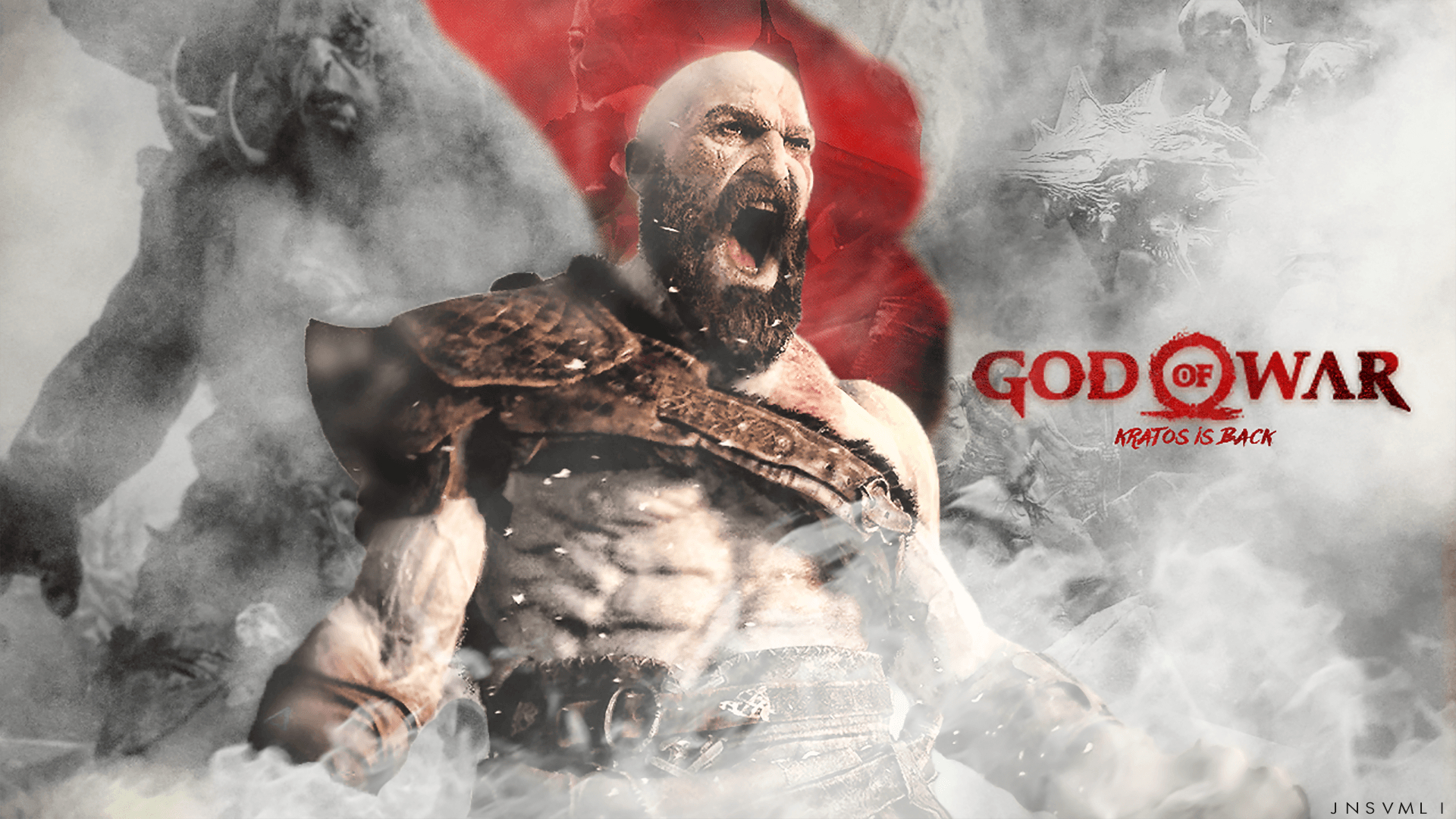 1920x1080 God of War 4 Wallpaper v2, Desktop