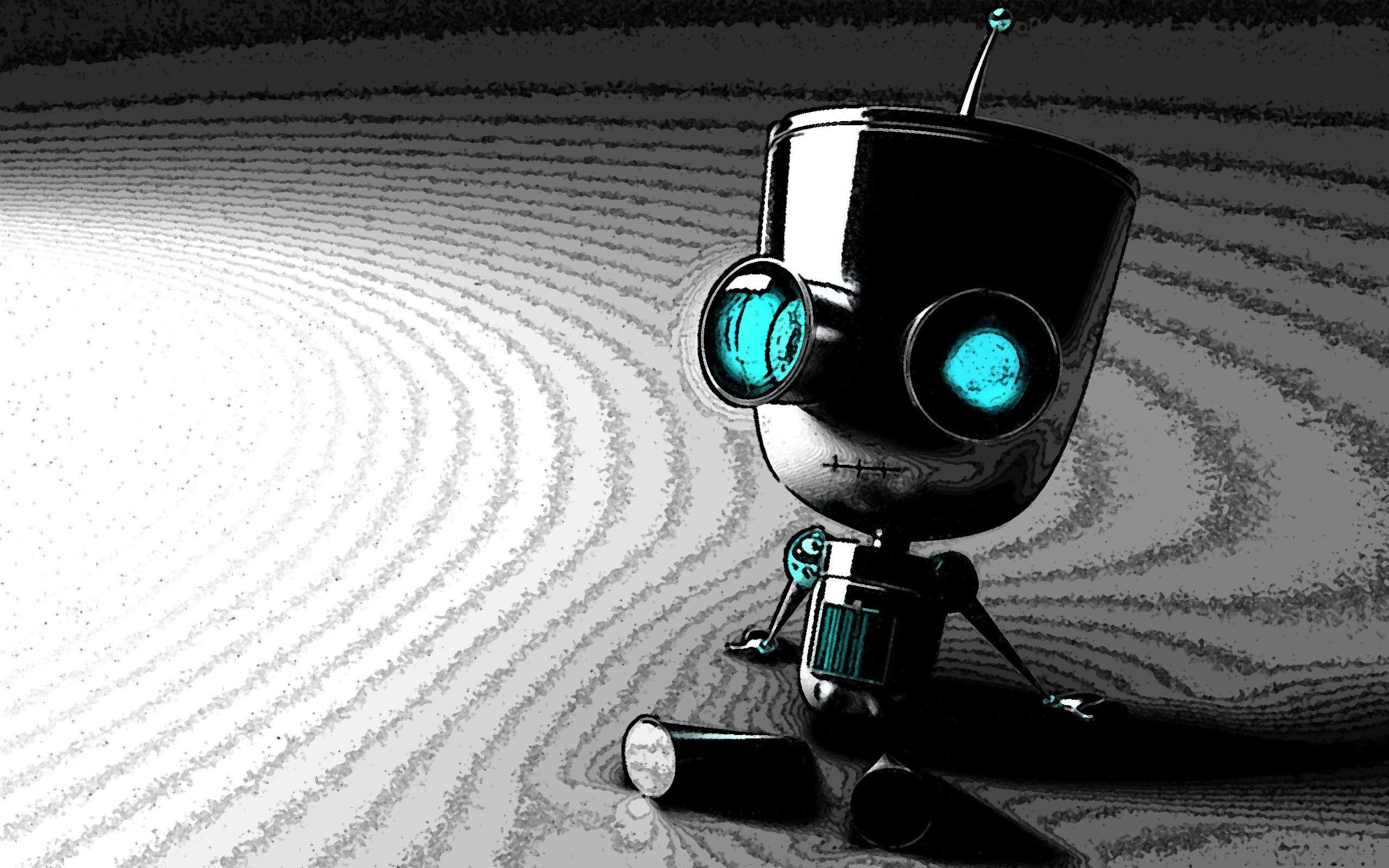 2560x1600 Robot Wallpaper 9407 px, Desktop