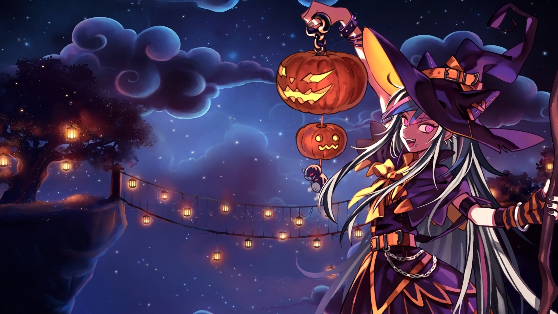 1940x1090 Halloween Wallpaper Anime, Desktop