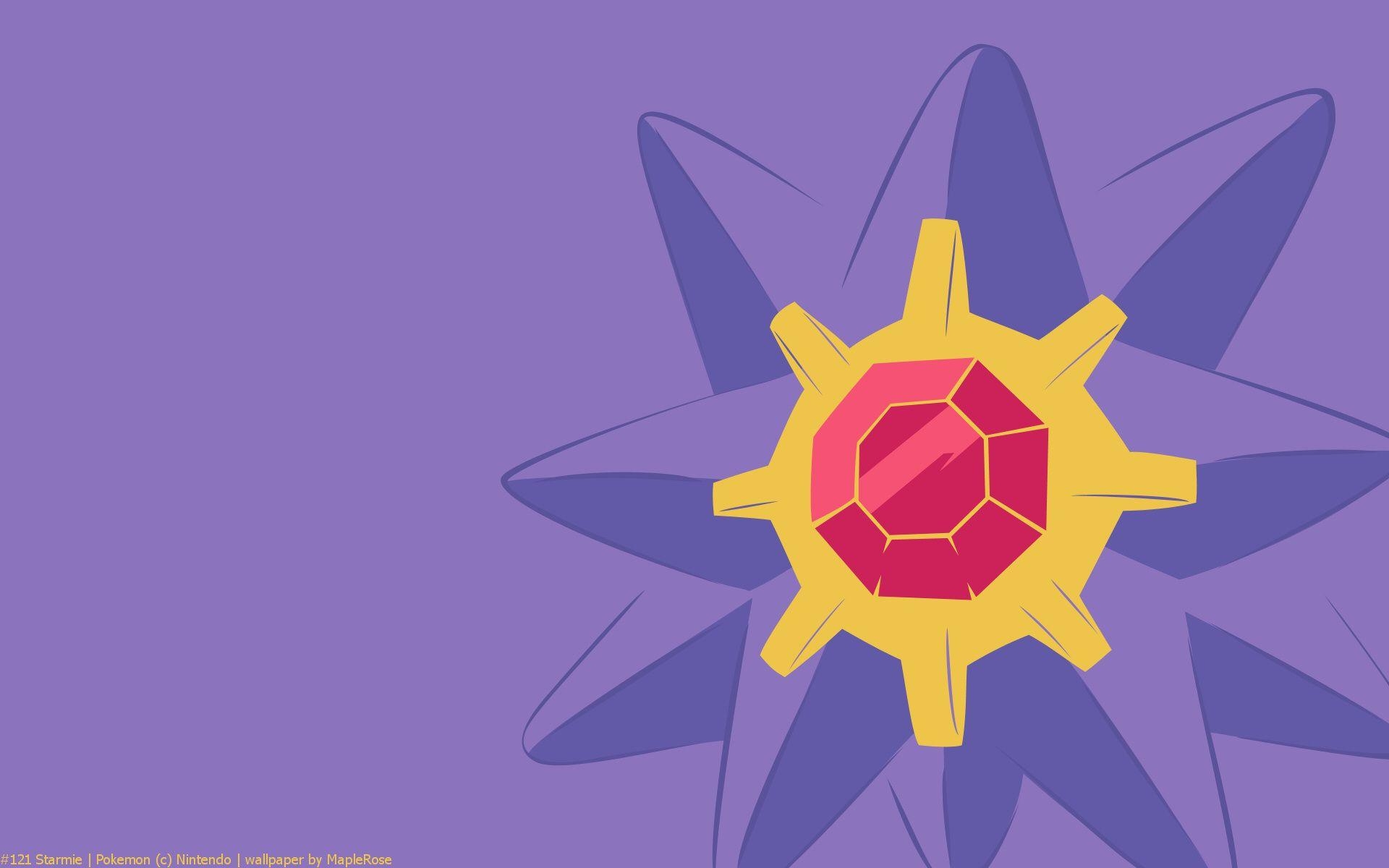 1920x1200 Starmie Pokemon HD Wallpaper HD wallpaper, iPhone, Samsung, Desktop