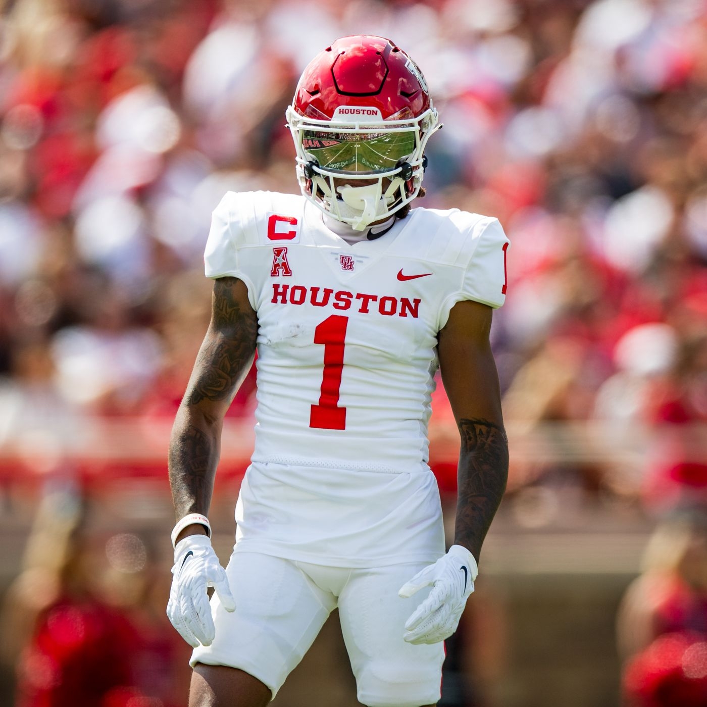 1400x1400 Houston WR Tank Dell selected 69th overall by Houston Texans in 2023 NFL Draft, Phone