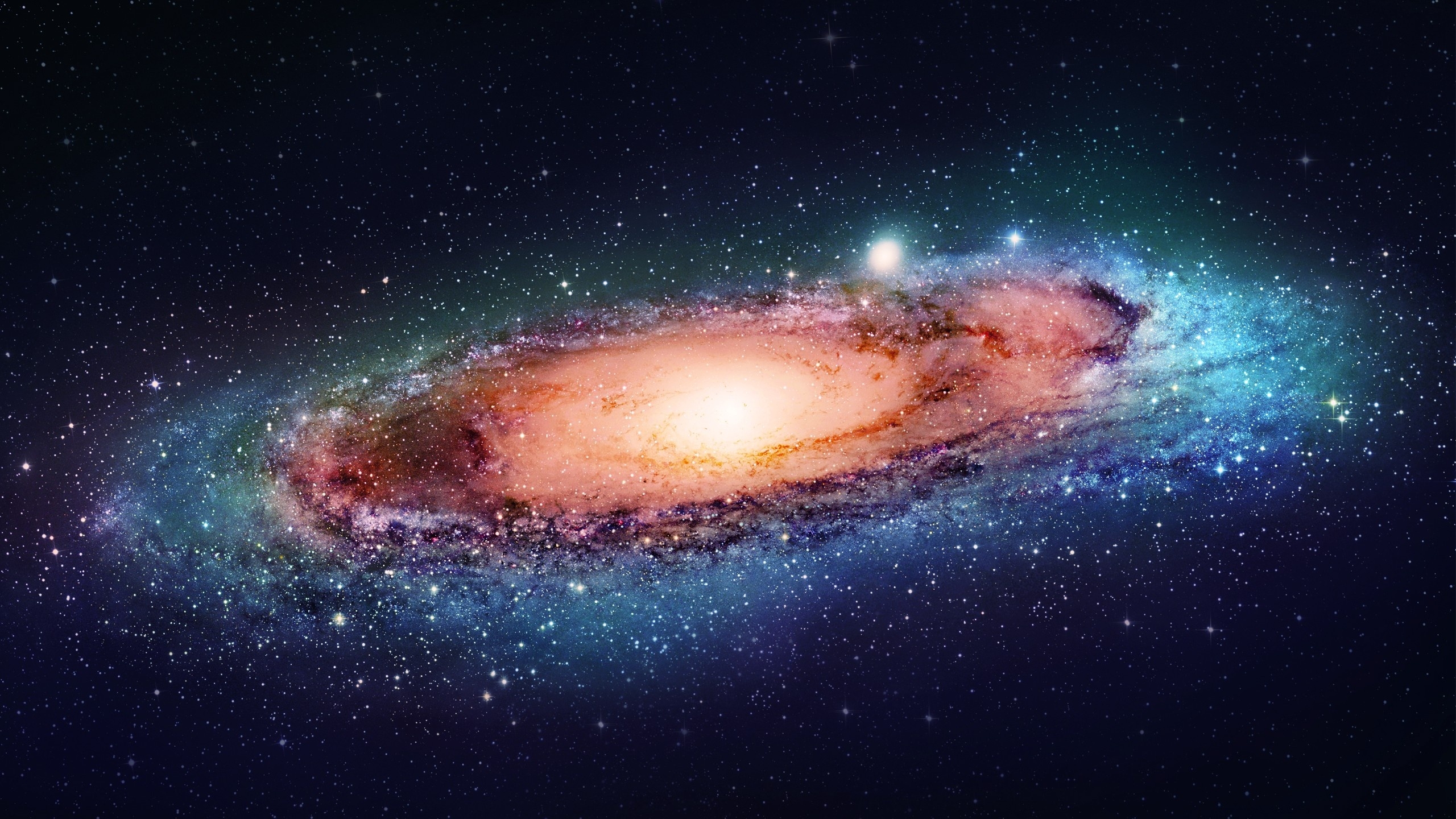 2560x1440 Andromeda Galaxy Space Wallpaper, Desktop