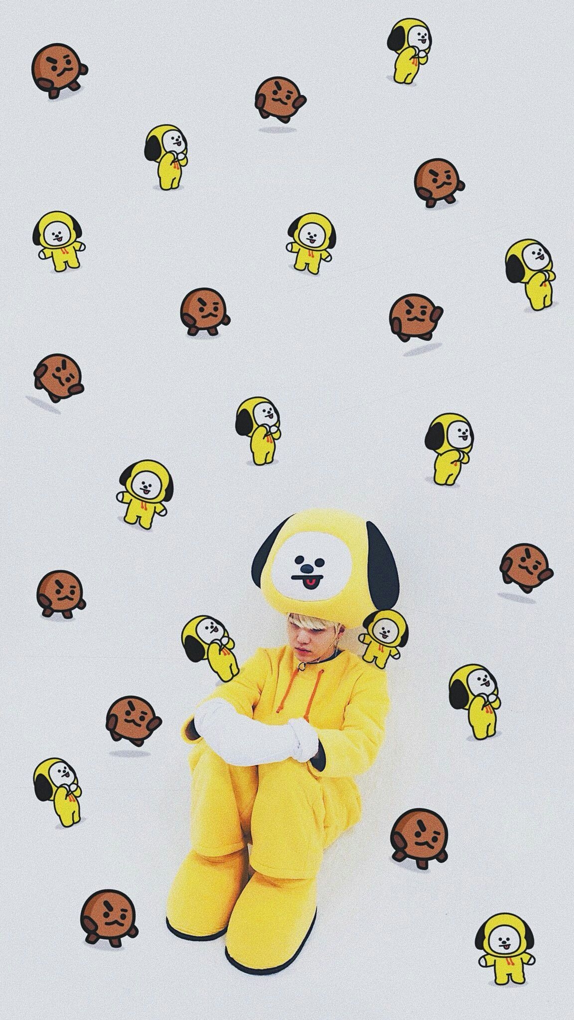 1160x2050 BTS Yoongi & Chimmy. Fondo de, Phone