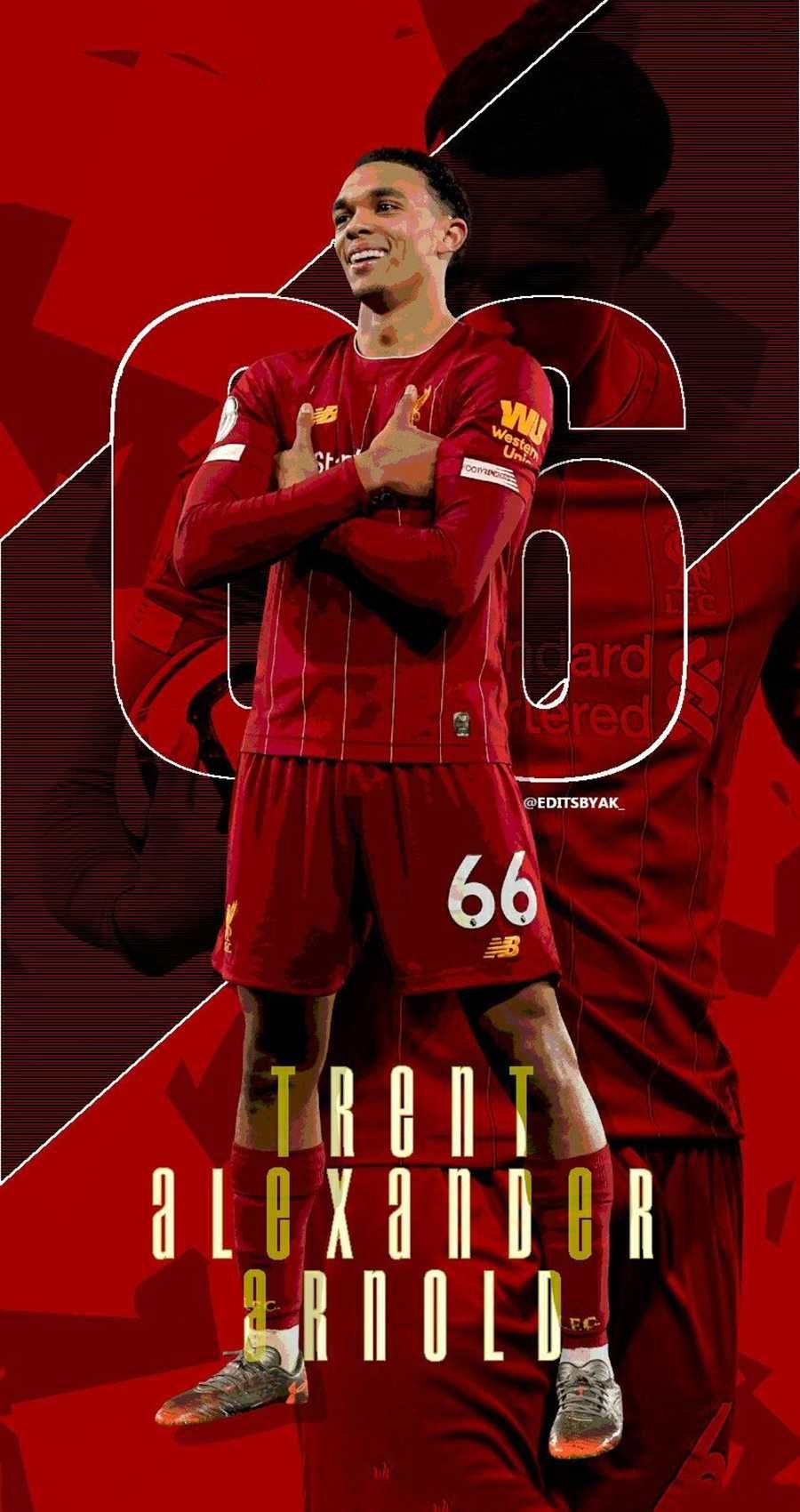 900x1700 Alexander Arnold Wallpaper. Liverpool soccer, Liverpool champions, Liverpool football, Phone