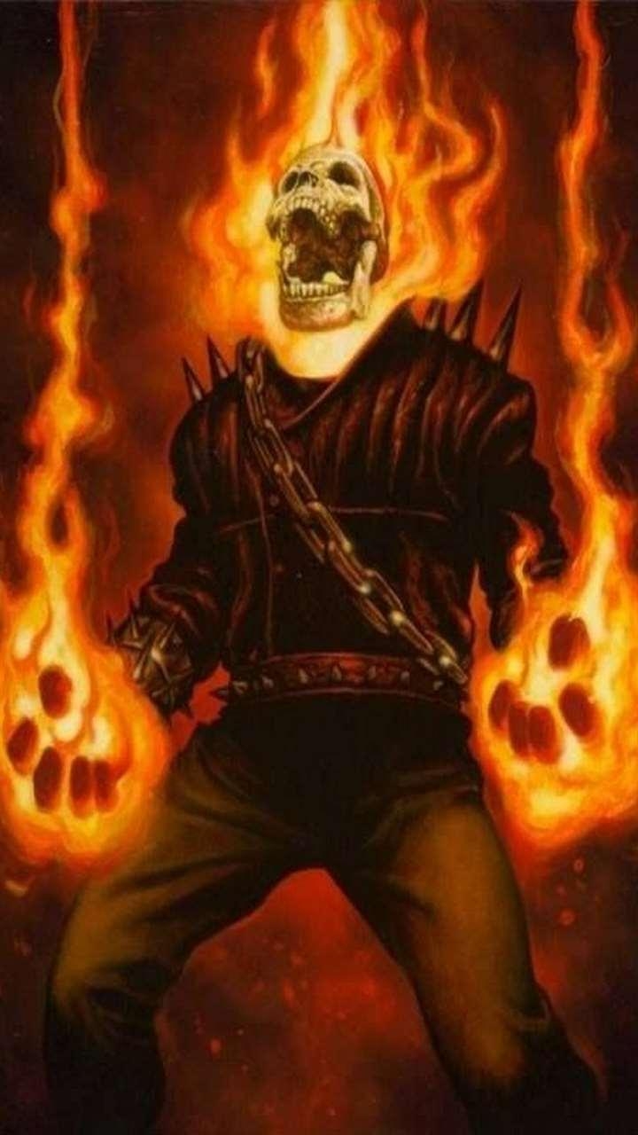 720x1280 Ghost Rider HD Wallpaper Lock Screen for Android, Phone