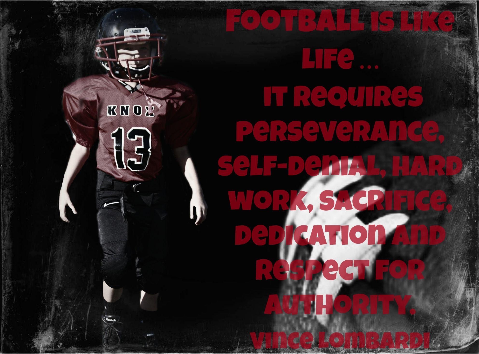 1990x1470 INSPIRATIONAL FOOTBALL LOMBARDI QUOTE. Football, Desktop