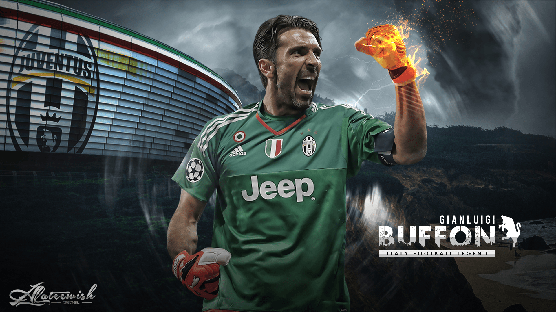 1920x1080 Gianluigi Buffon Wallpaper, Desktop