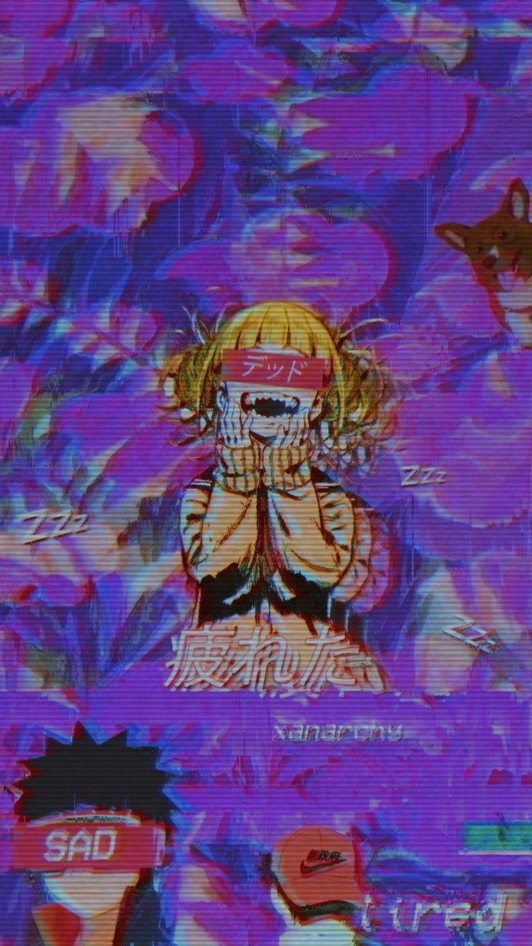 1080x1920 iPhone wallpaper. Vaporwave, Phone