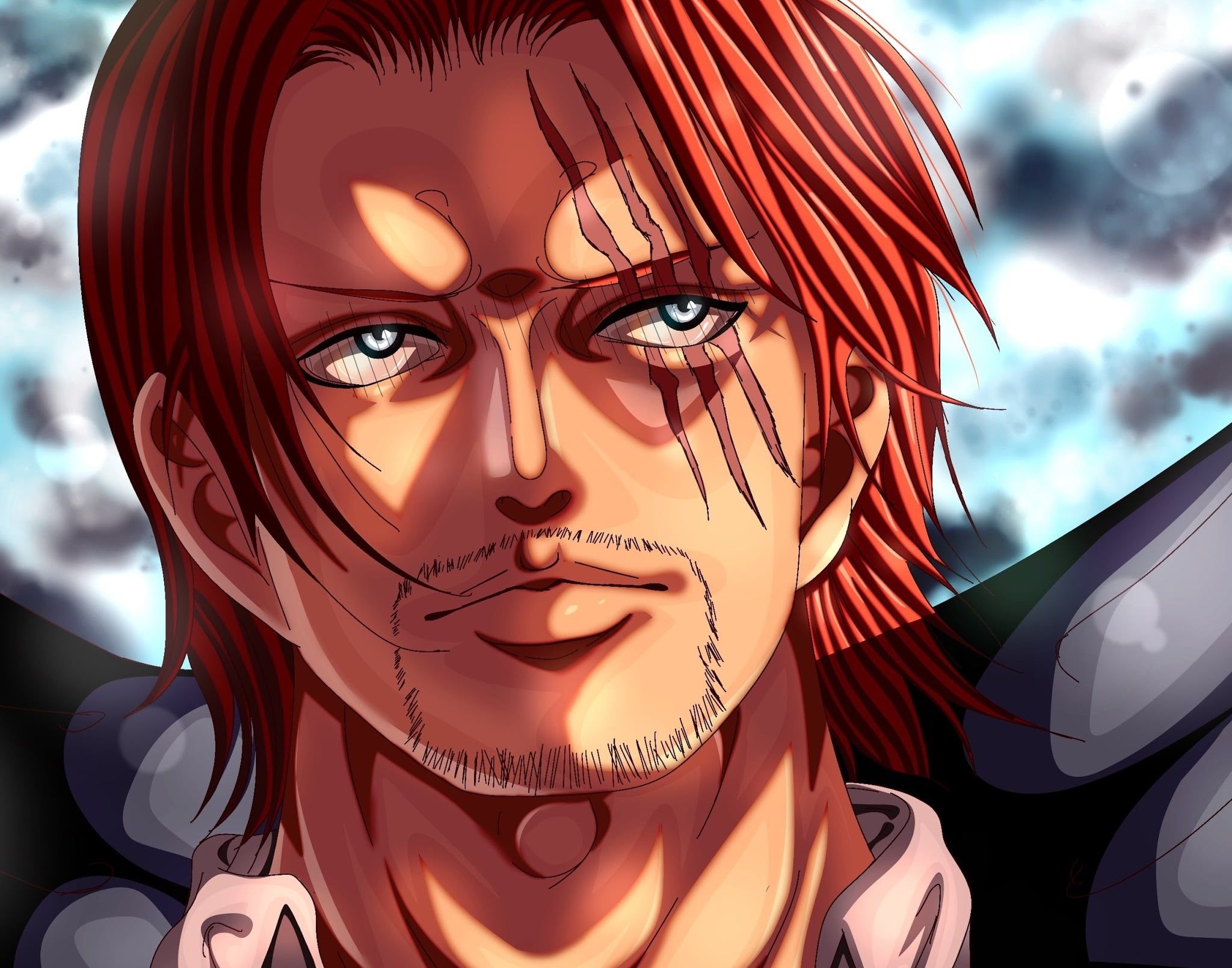 2050x1610 One Piece Shanks (One Piece) P #wallpaper #hdwallpaper #desktop. One piece manga, One piece ace, One piece cosplay, Desktop