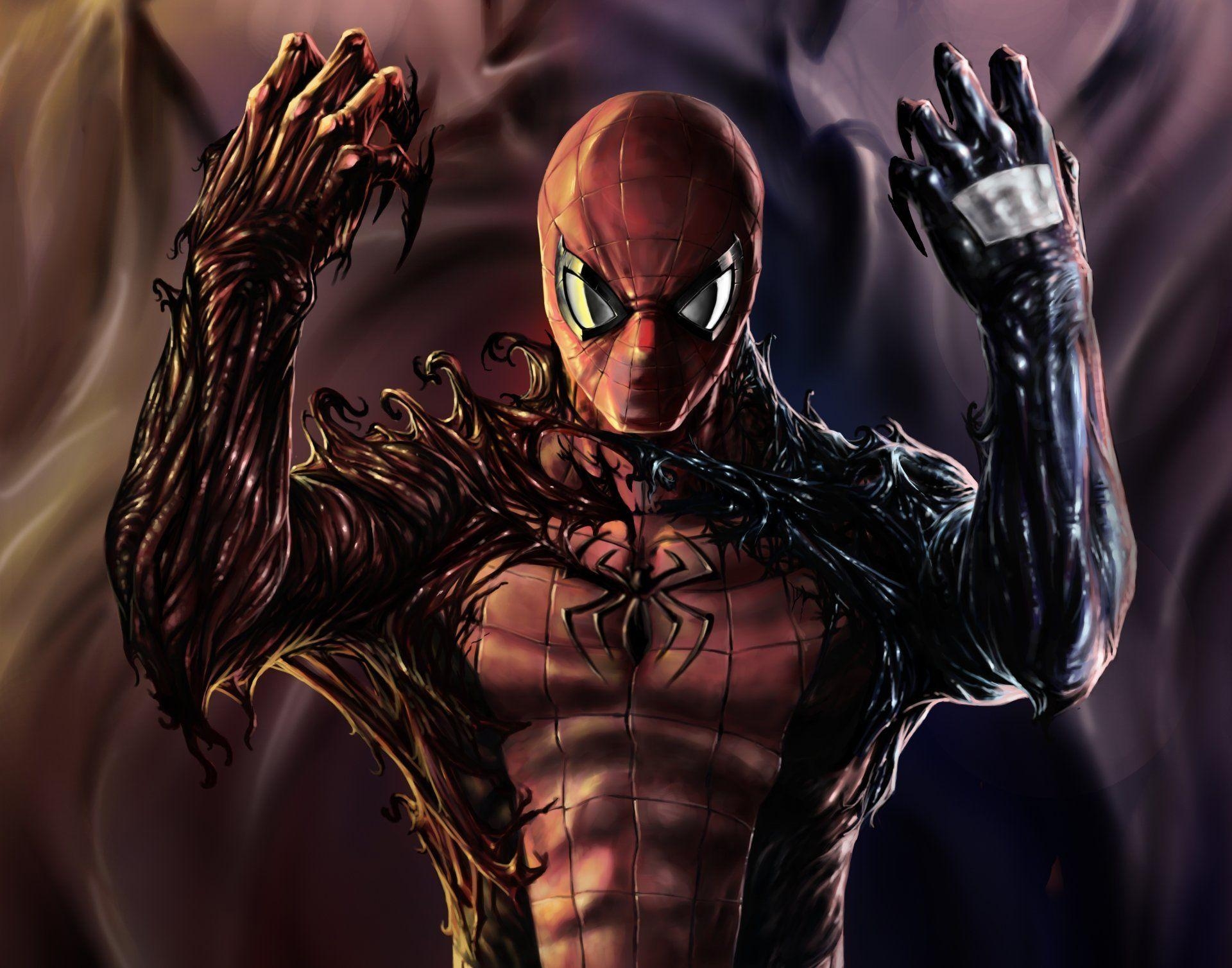 1920x1510 spiderman venom carnage symbiote HD wallpaper, Desktop