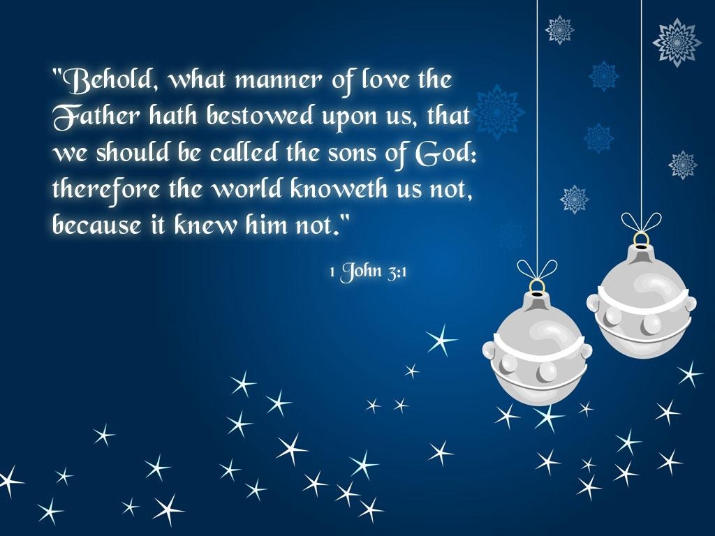 1030x770 Christmas Wallpaper with Scriptures, Desktop