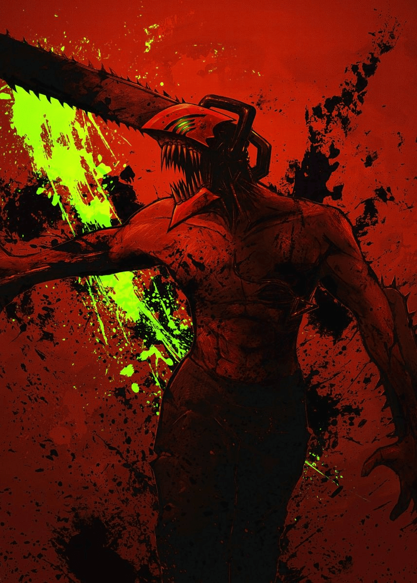 860x1200 Chainsaw Man Wallpaper, Phone