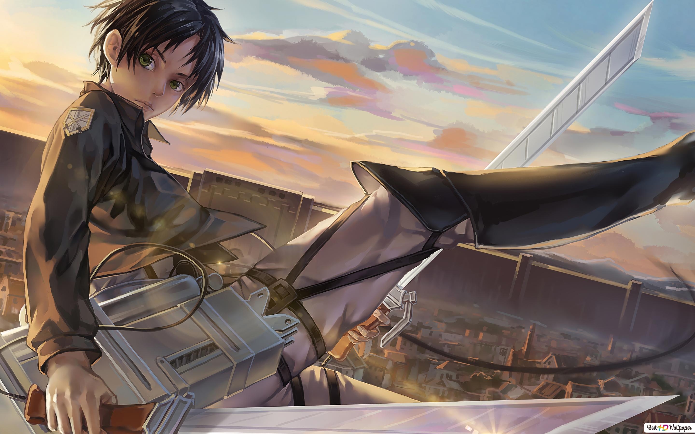 2880x1800 Attack On Titan Jaeger HD wallpaper download, Desktop