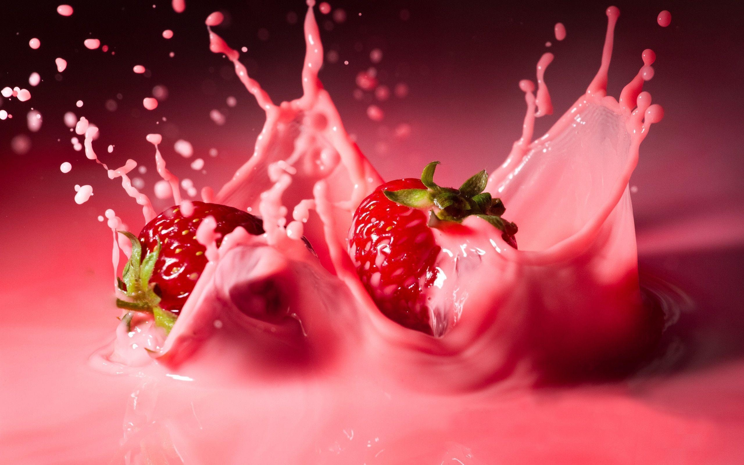 2560x1600 Strawberry Wallpaper Full HD, Desktop