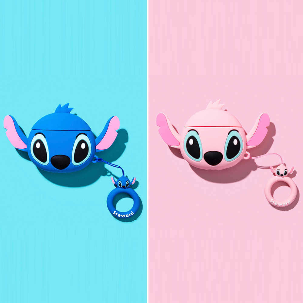 1000x1000 Download Stitch And Angel Couple Wallpaper, Phone