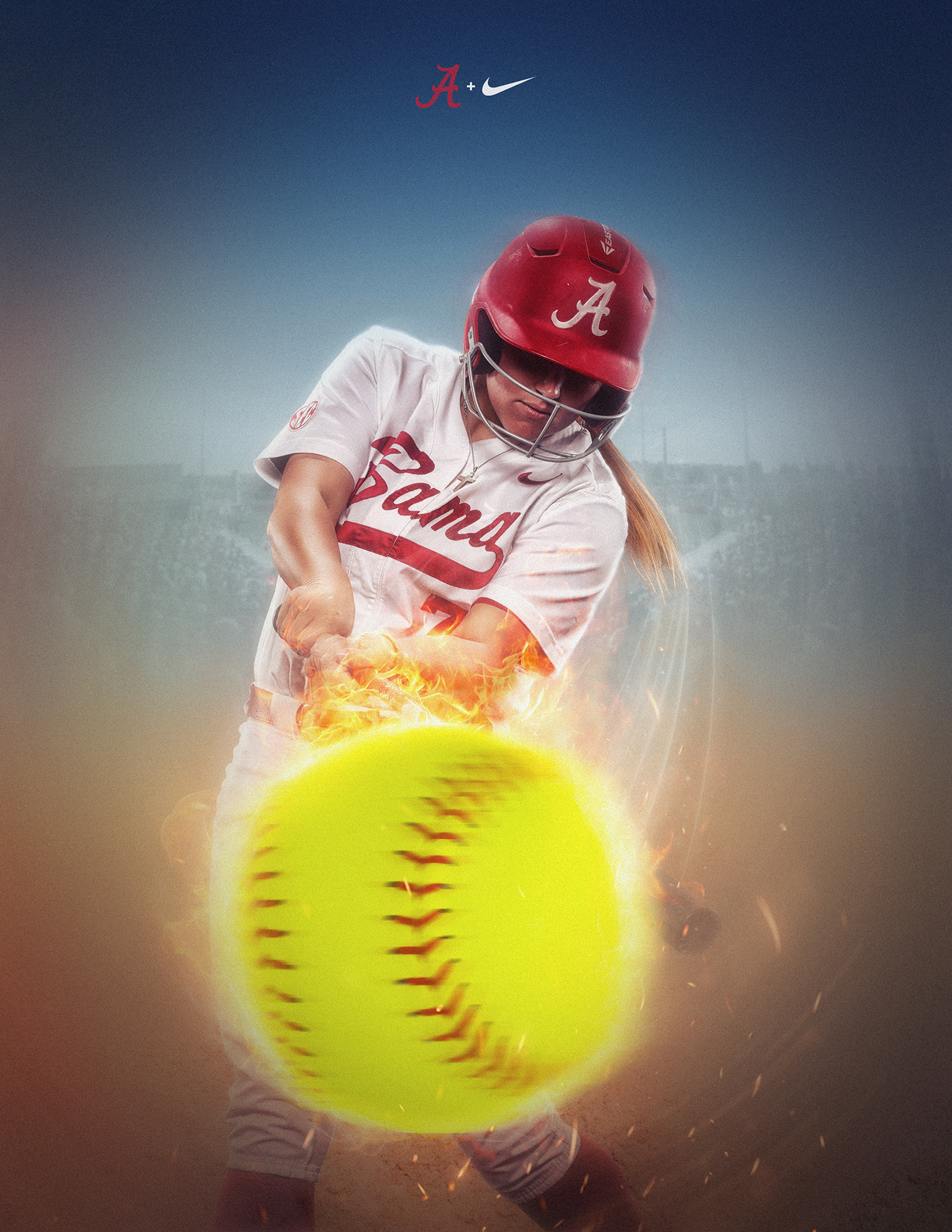 1400x1820 Alabama Softball Season Graphics, Phone