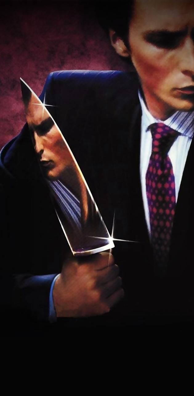 630x1280 Patrick Bateman Wallpaper Explore more American, Bret Easton Ellis, Christian Bale, Fictional Character, Novelis. Wallpaper, Christian bale, Download wallpaper hd, Phone