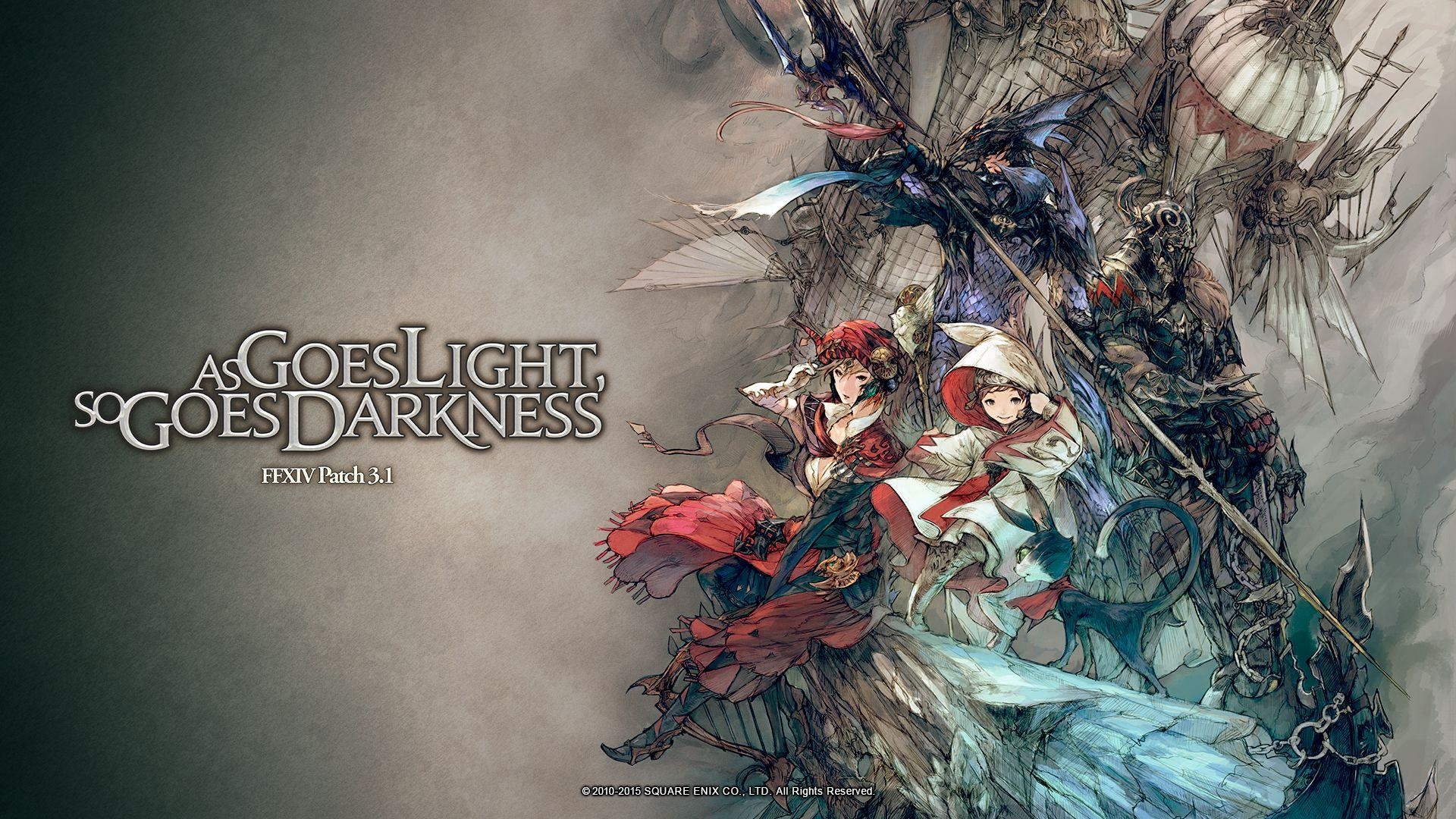 1920x1080 FINAL FANTASY XIV Fan Kit, Desktop