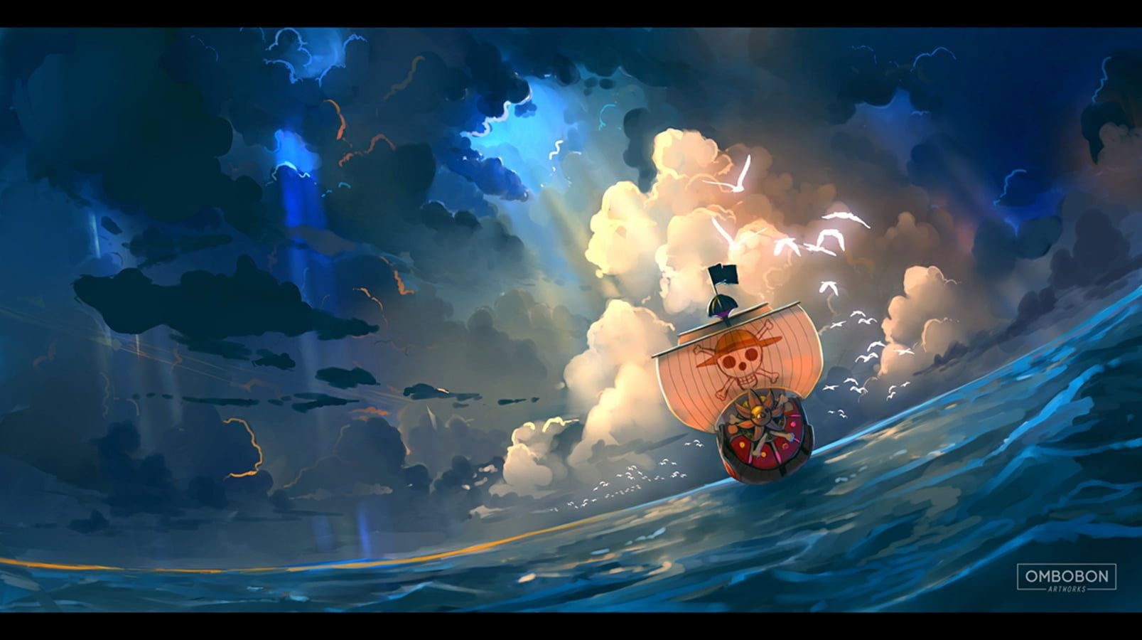 1610x900 One Piece Going Merry 3D wallpaper One Piece #anime P #wallpaper #hdwallpaper #desktop. Anime wallpaper, One piece anime, One piece ace, Desktop