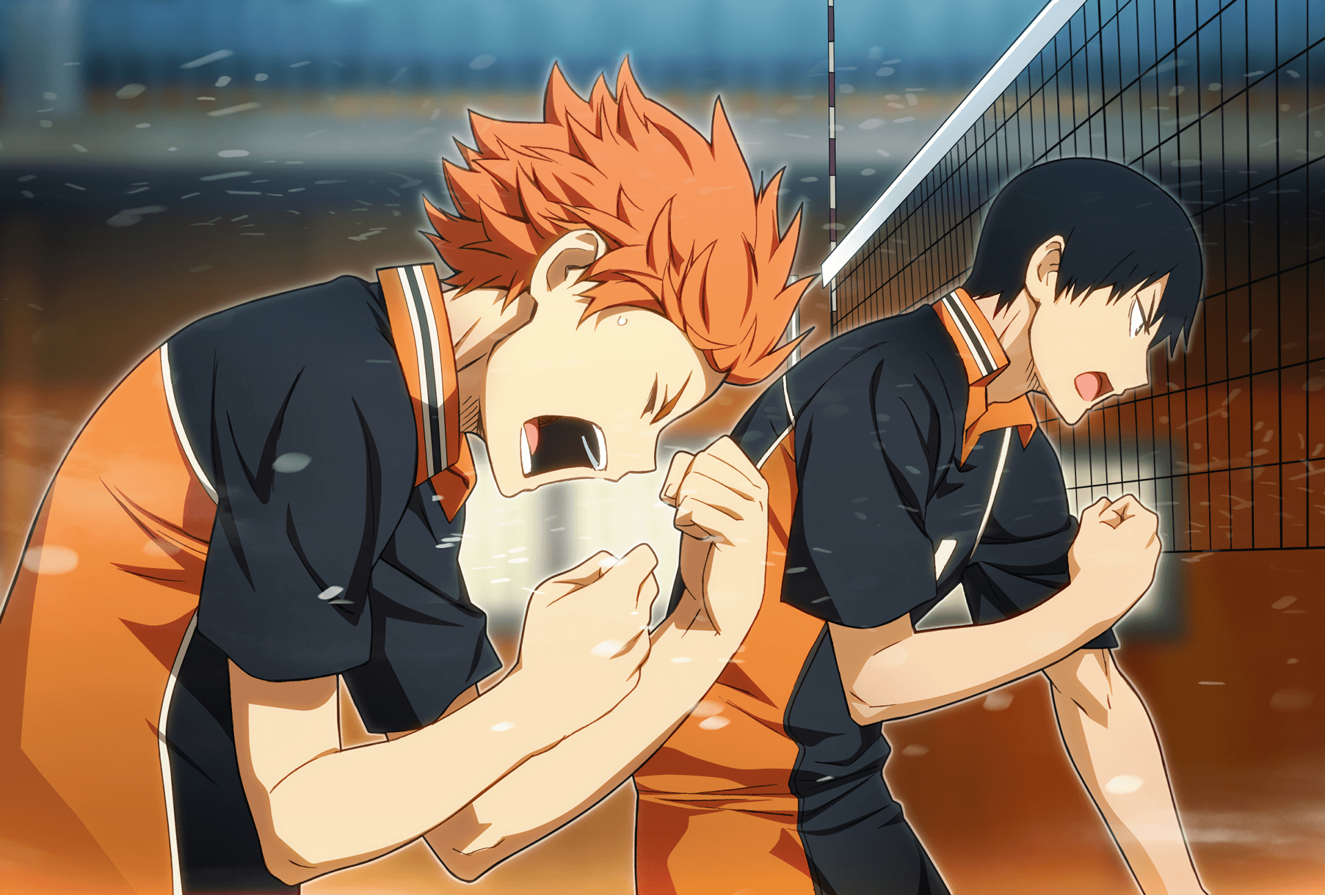 1920x1300 Wallpaper, Haikyuu, anime boys, Hinata Shouyou, Kageyama Tobio, Desktop