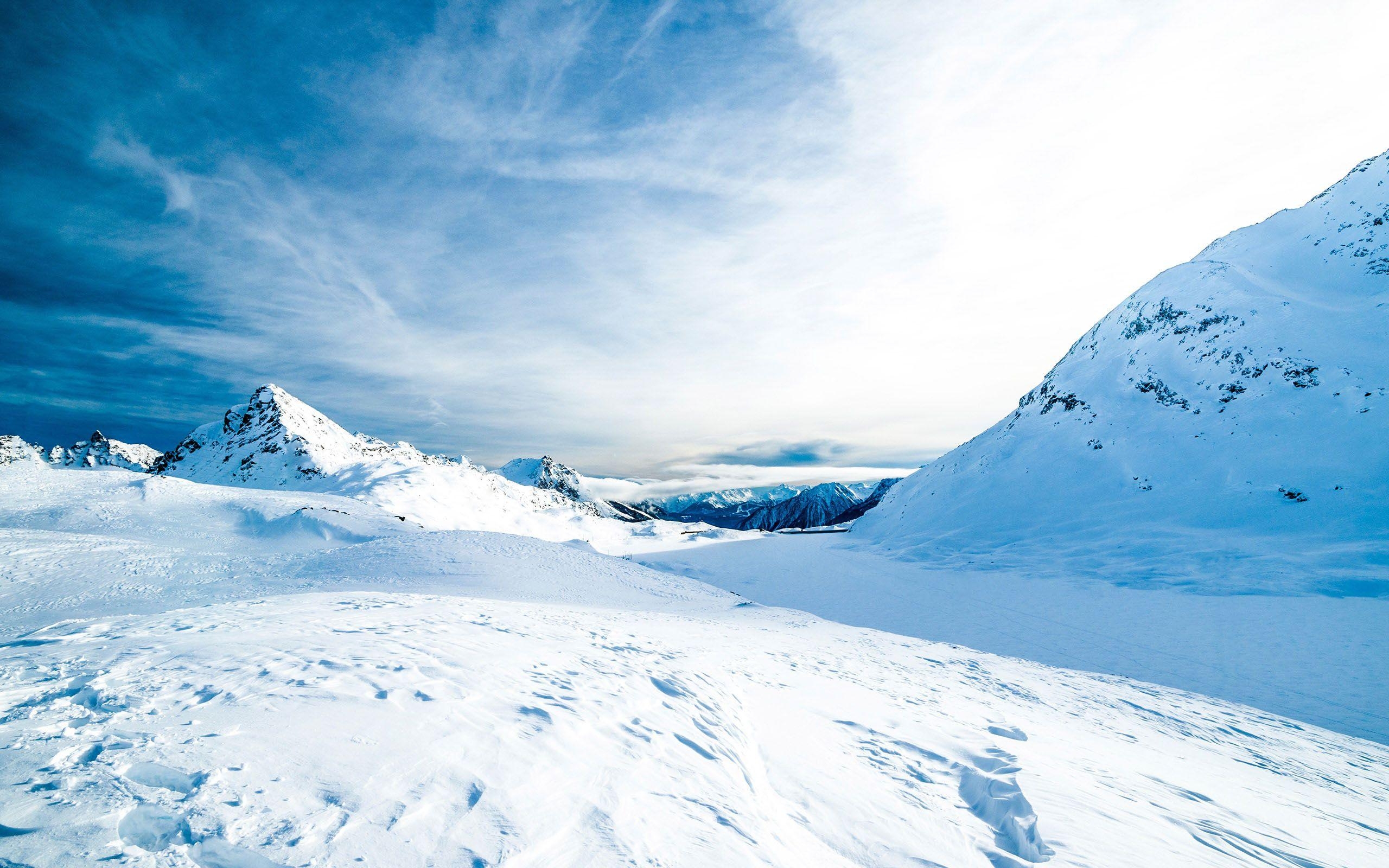 2560x1600 Snow, mountain, cold Wallpaper, Desktop