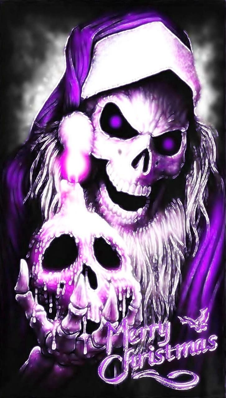 730x1280 A GOTHIC CHRISTMAS. Skull wallpaper, Skull picture, Skull drawing, Phone