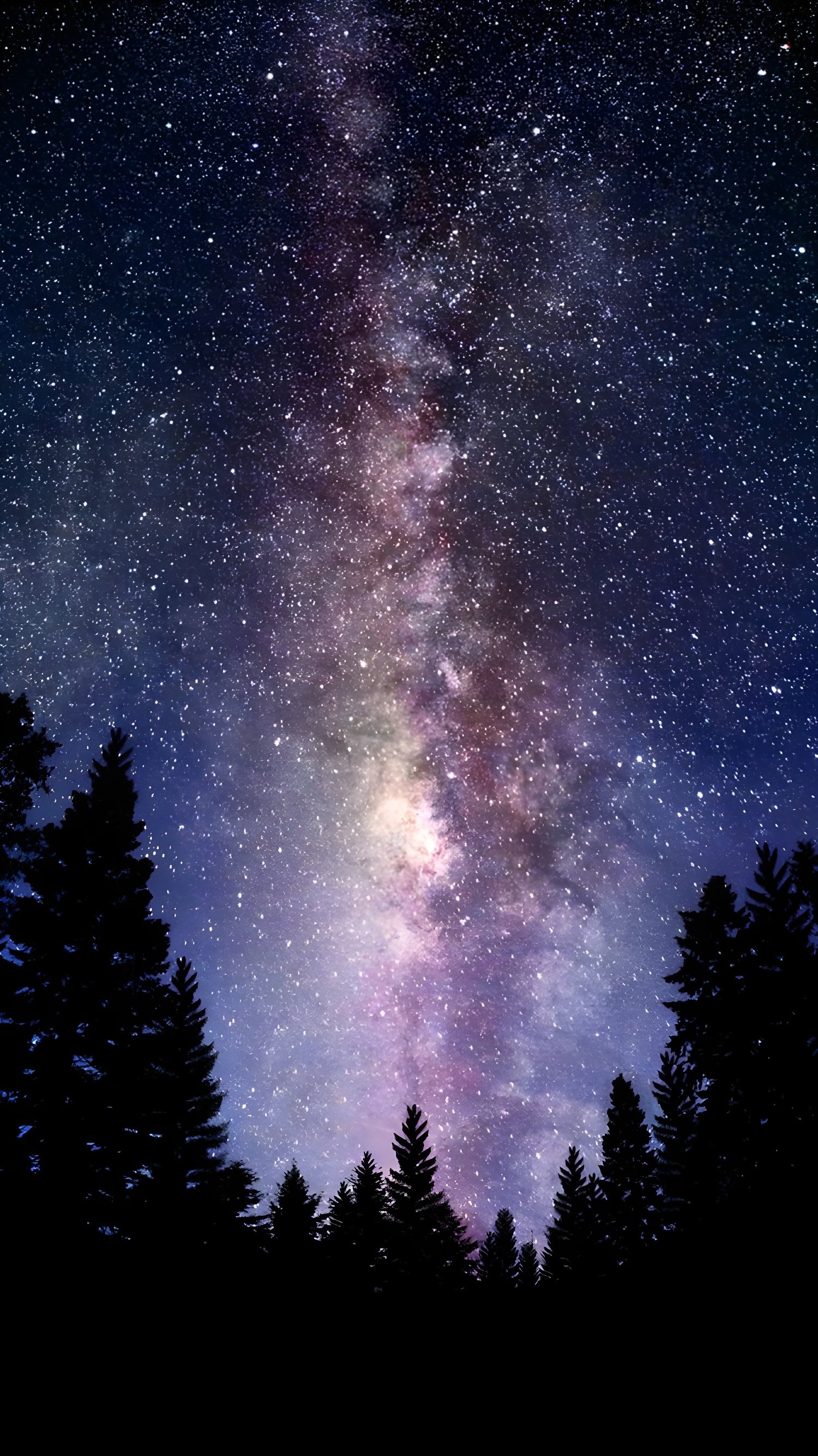 1500x2670 Milky way samsung galaxy Wallpaper Download, Phone