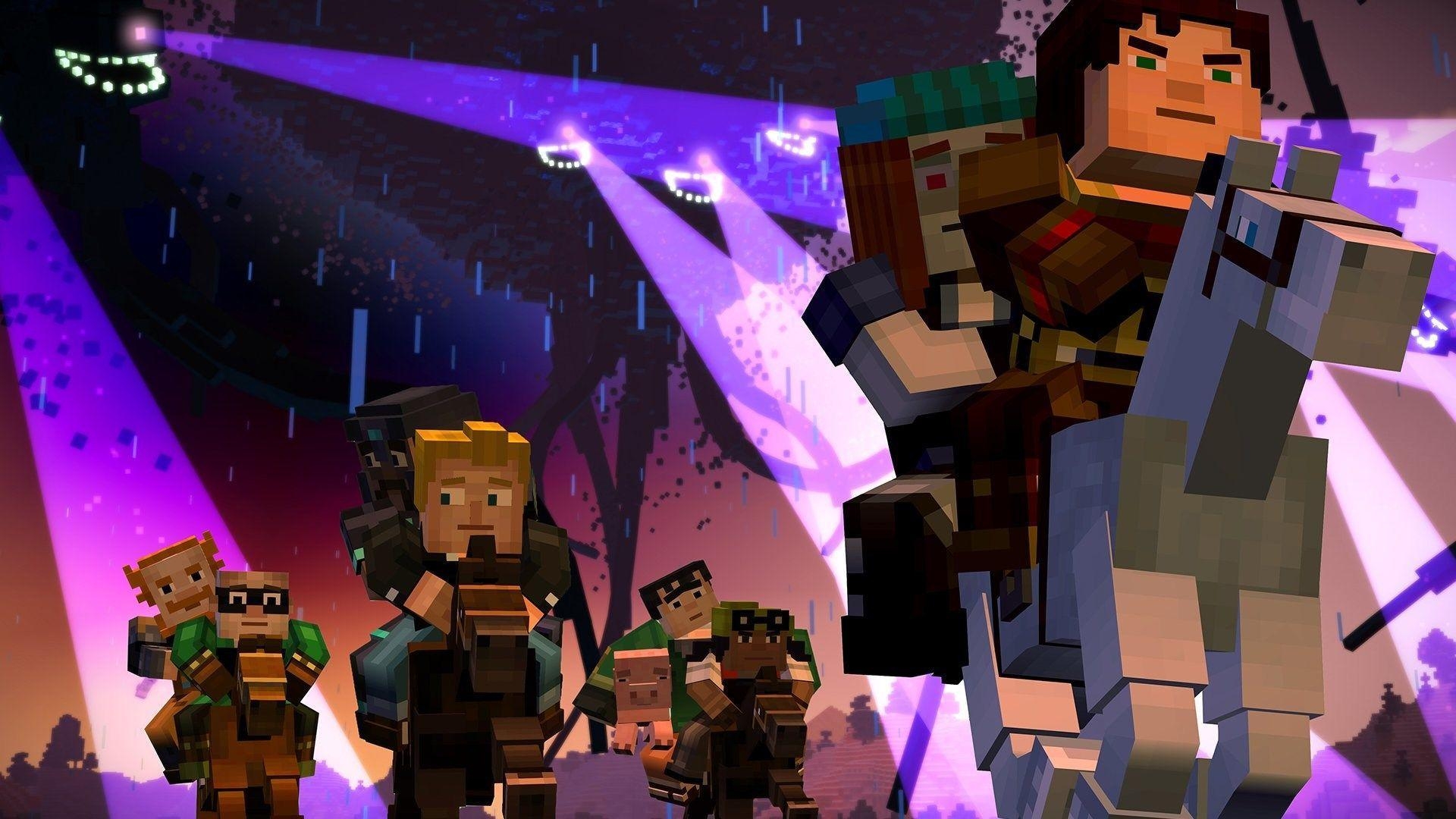 1920x1080 hd minecraft story mode wallpaper. ololoshenka, Desktop