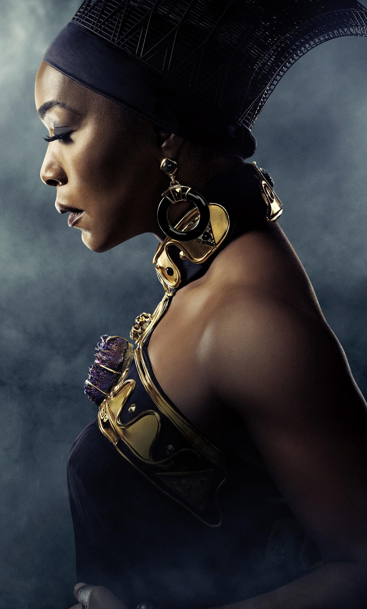 1280x2120 Angela Bassett In Black Panther Poster 5k iPhone HD 4k, Phone