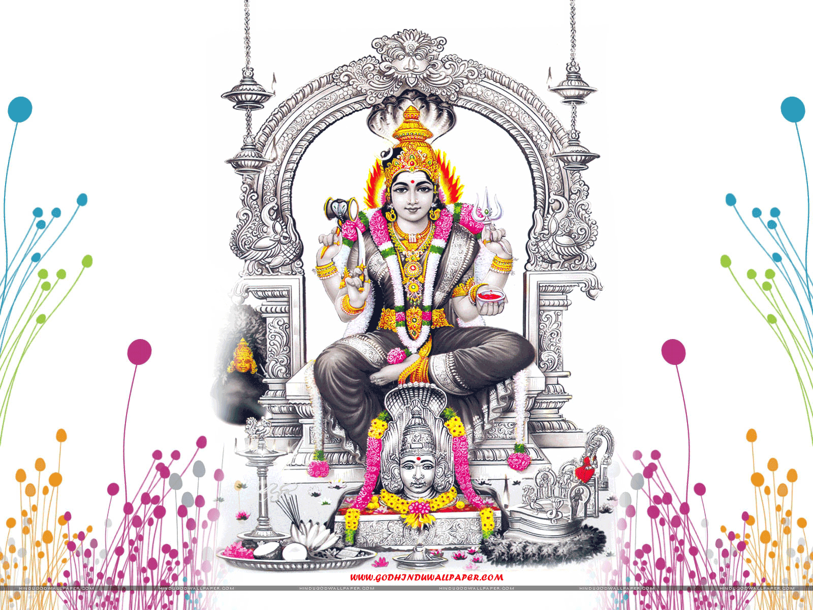 1600x1200 Hindu God Wallpaper: Lord Amman Wallpaper Free Download, Desktop