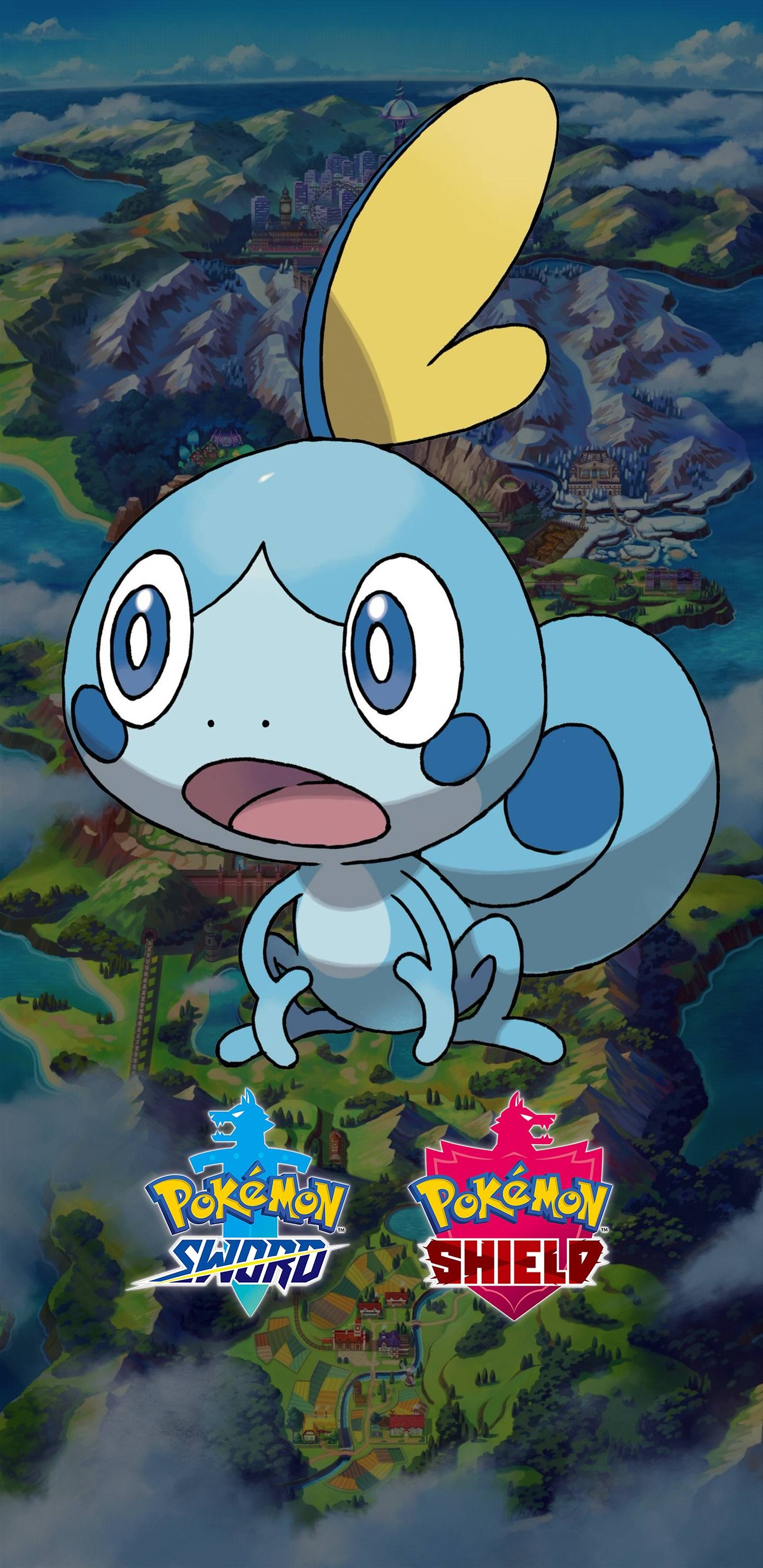 1440x2960 Pokemon Sword and Shield Sobble Wallpaper. Cat with Monocle, Phone