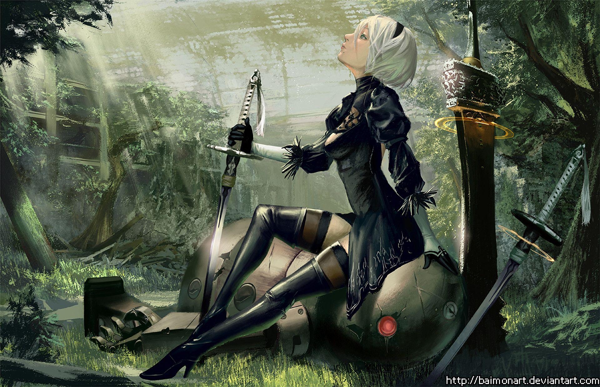 1920x1250 NieR: Automata HD Wallpaper and Background Image, Desktop