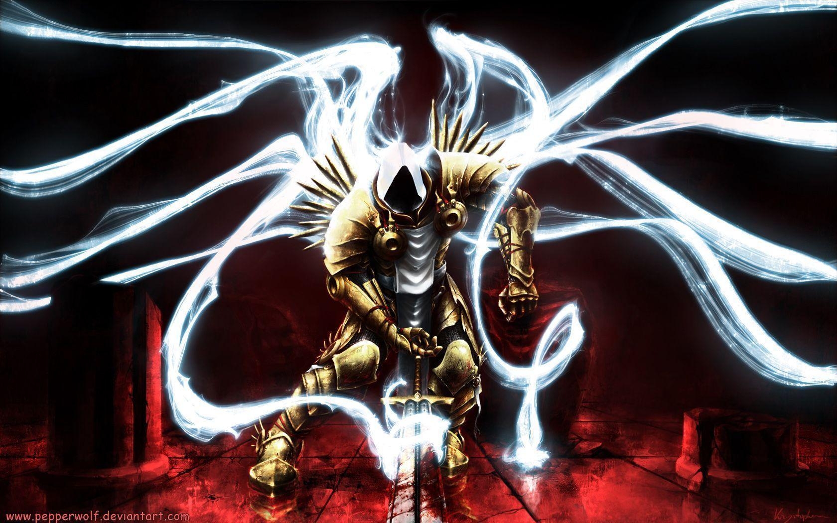 1680x1050 image For > Diablo Tyrael Wallpaper, Desktop