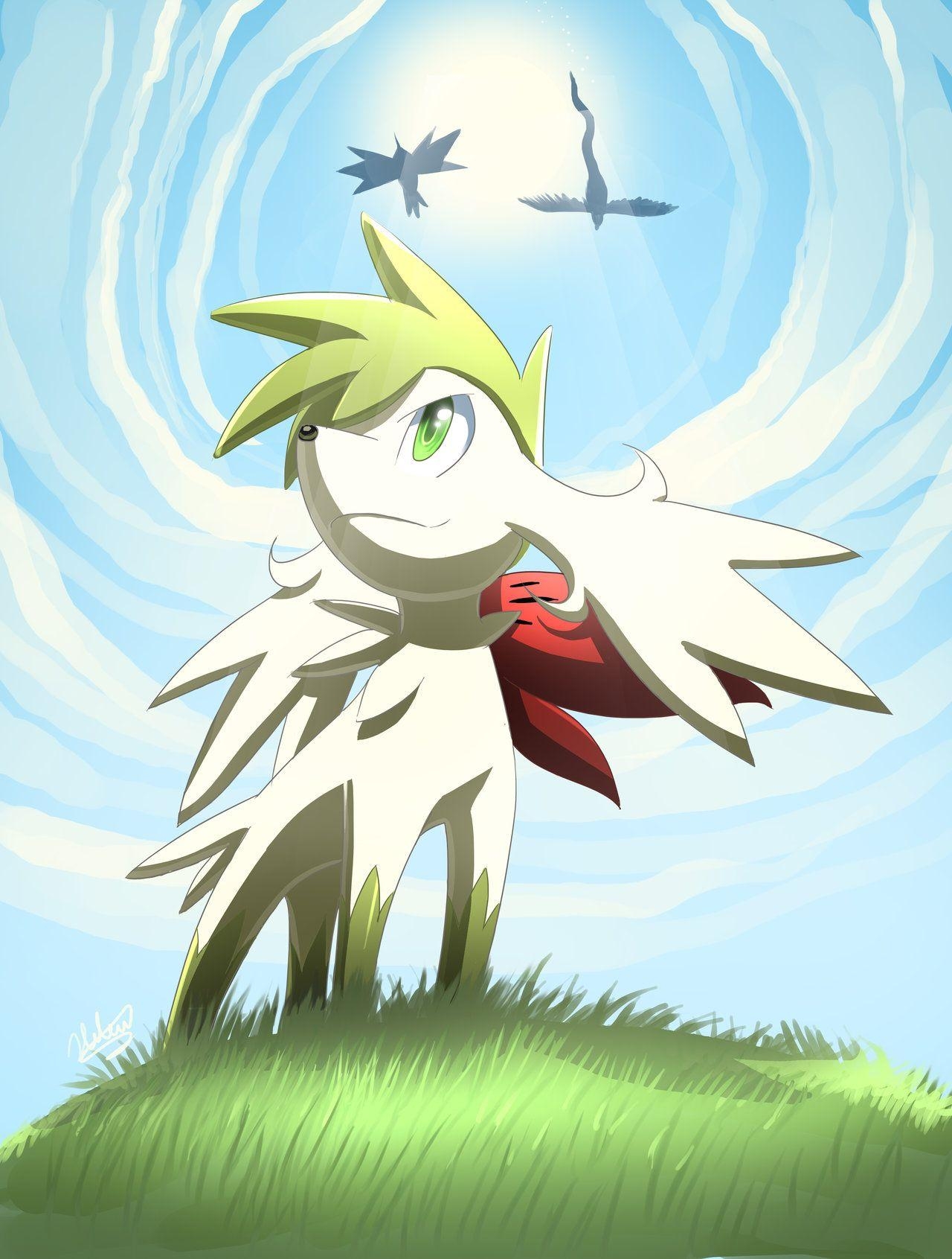 1280x1700 Gift Art: Shaymin, Phone