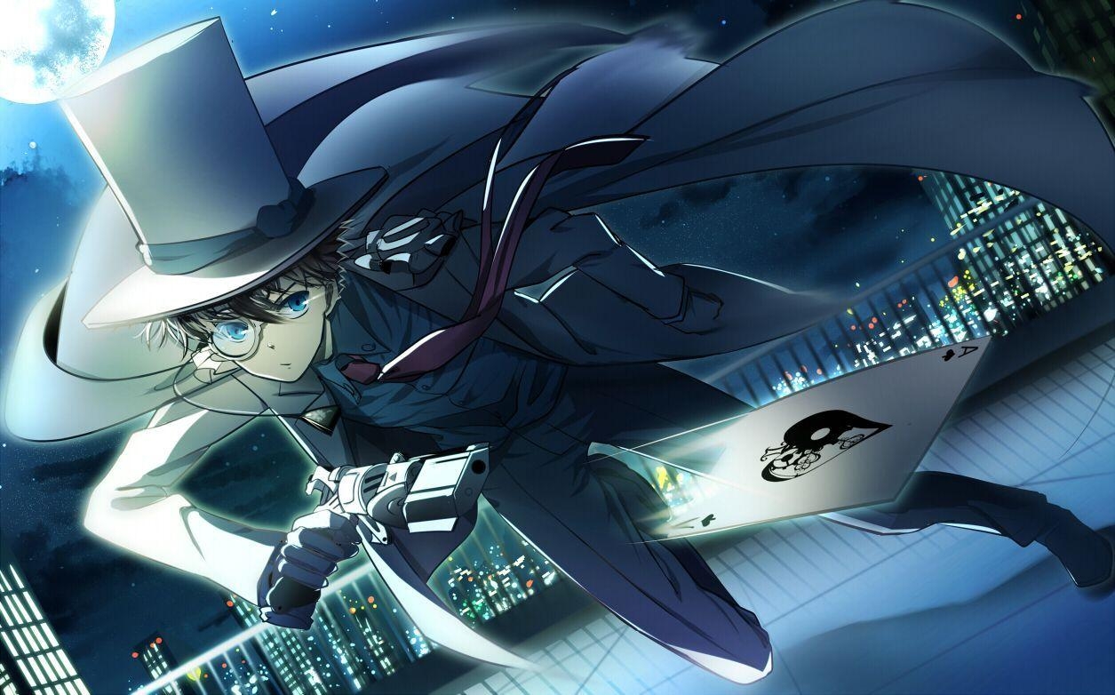 1260x790 Kaito KID (almost wallpaper size). Detective Conan / Magic Kaito, Desktop