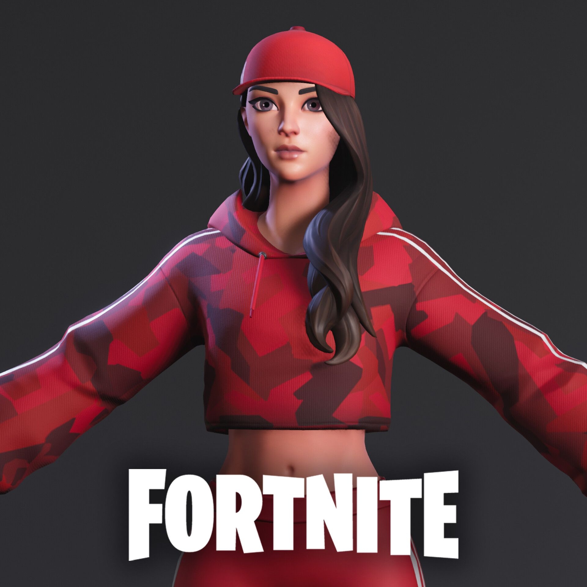 1920x1920 Fortnite, Ruby, KEOS MASONSartstation.com, Phone