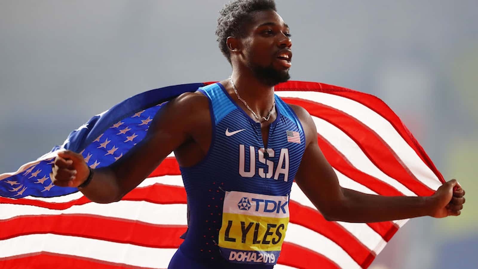 1600x900 Who is Noah Lyles' girlfriend? Know all about his relationship status, Desktop