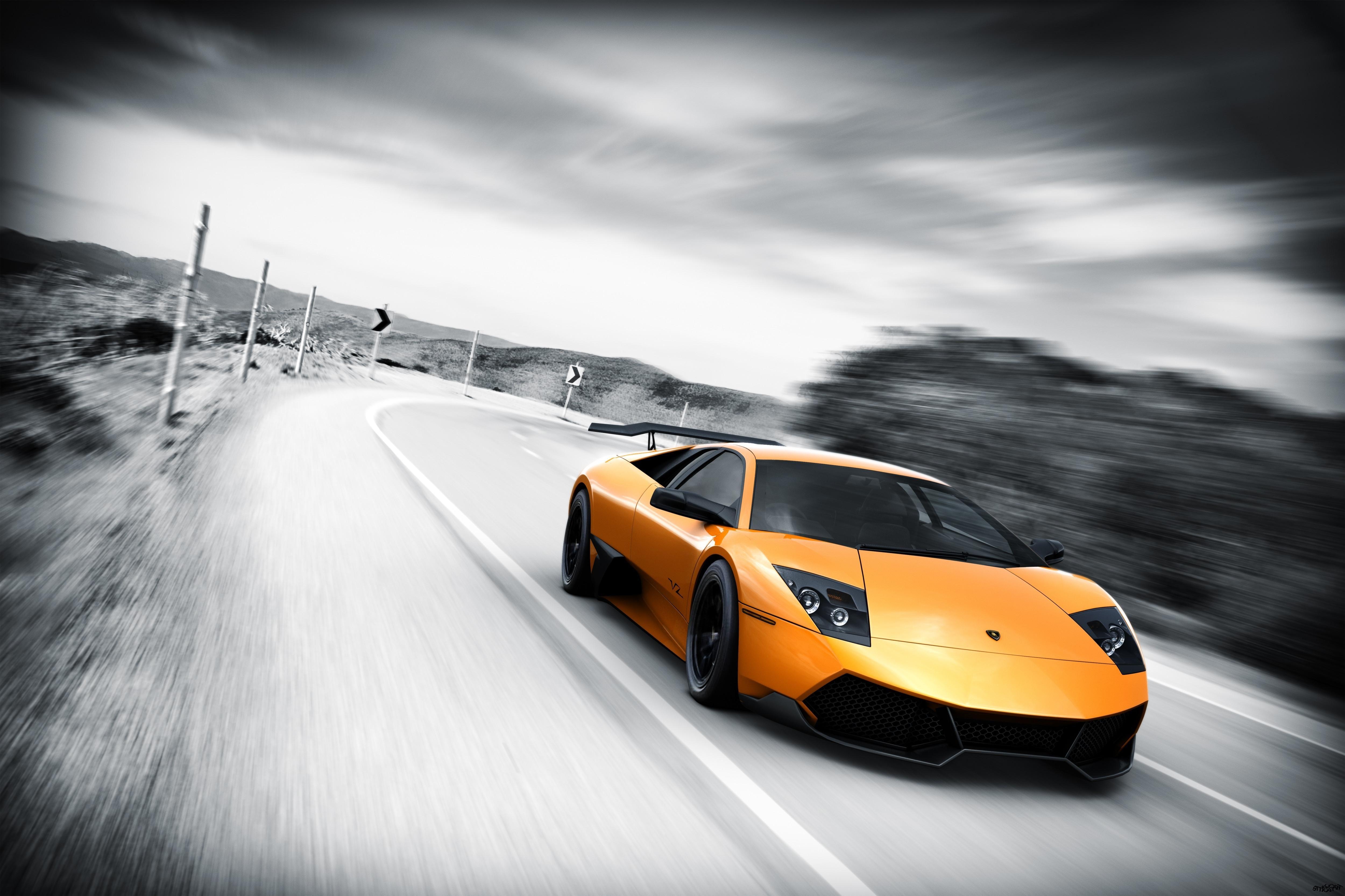 5000x3340 Yellow Color Lamborghini Wallpaper HD / Desktop and Mobile, Desktop